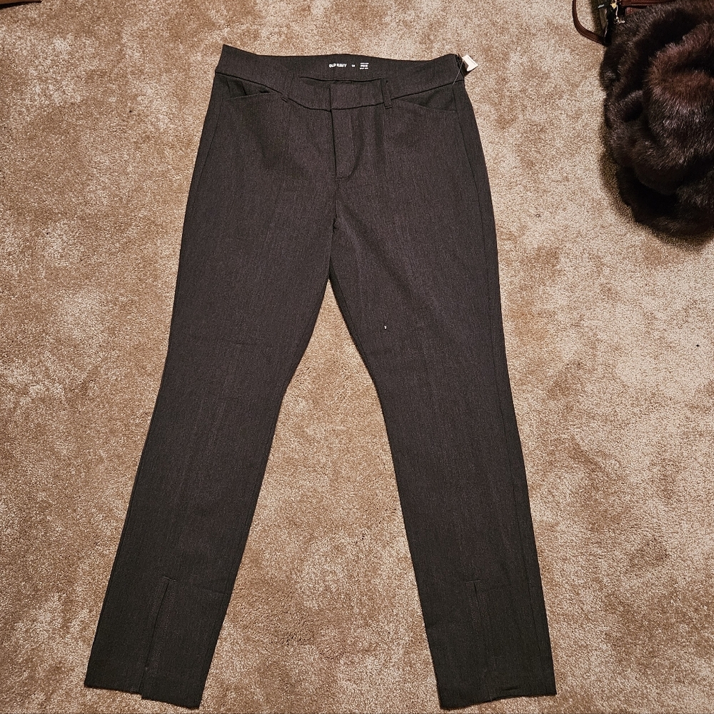 Women's Grey Pants Old Navy